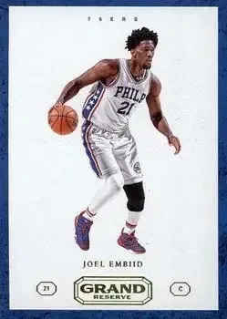 2016-17 Panini Grand Reserve #2 Joel Embiid