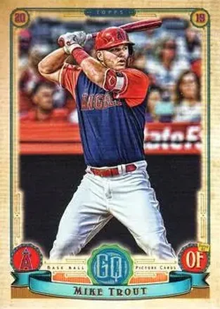 2019 Topps Gypsy Queen #1c - Mike Trout - Los Angeles Angels