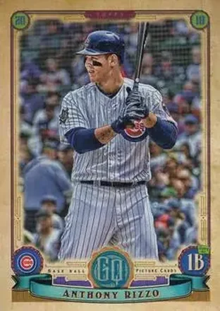 2019 Topps Gypsy Queen #32b - Anthony Rizzo - Chicago Cubs