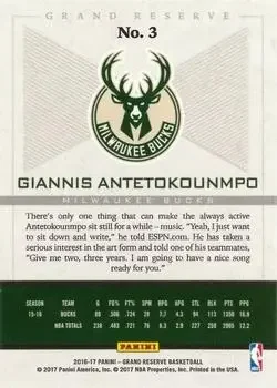 Back of Giannis Antetokounmpo