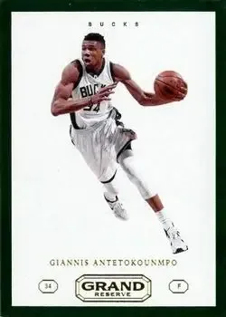 2016-17 Panini Grand Reserve #3 Giannis Antetokounmpo