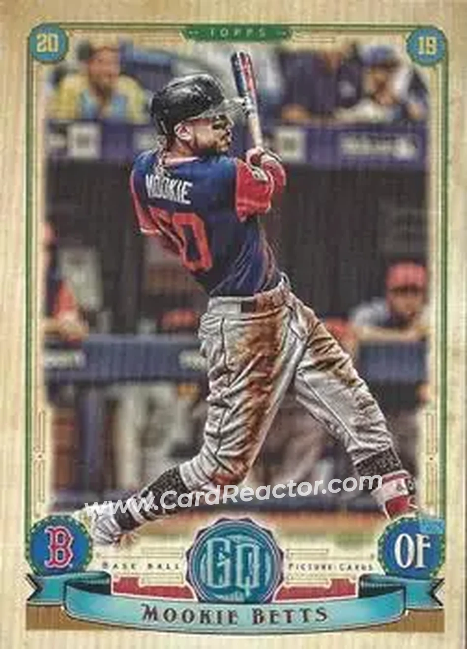 2019 Topps Gypsy Queen #41b - Mookie Betts - Boston Red Sox - Front