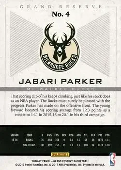 Back of Jabari Parker