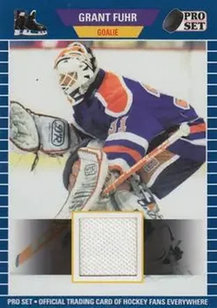 2021-22 Pro Set - Memorabilia Blue #PSM-28 - Grant Fuhr - Edmonton Oilers