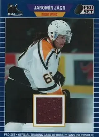 2021-22 Pro Set - Memorabilia Blue #PSM-31 - Jaromir Jagr - Pittsburgh Penguins