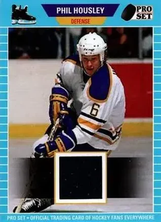2021-22 Pro Set - Memorabilia Light Blue #PSM-66 - Phil Housley - Buffalo Sabres