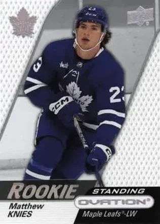 2023-24 Upper Deck Ovation - Standing Ovation #149 - Matthew Knies - Toronto Maple Leafs