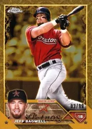 2023 Topps Gilded Collection #59 - Jeff Bagwell - Houston Astros