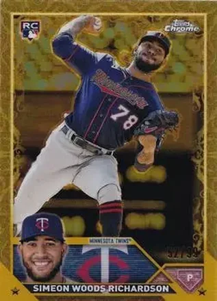 2023 Topps Gilded Collection #68 - Simeon Woods Richardson - Minnesota Twins