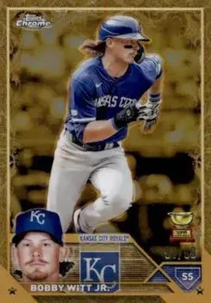 2023 Topps Gilded Collection #102 - Bobby Witt Jr. - Kansas City Royals