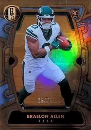 2024 Panini Gold Standard - Platinum #166 - Braelon Allen - New York Jets
