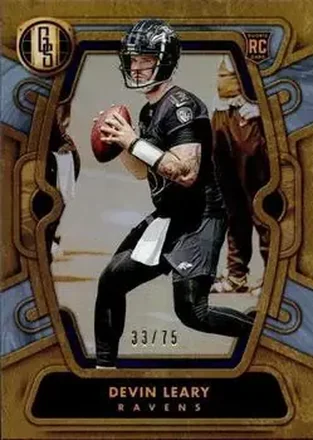 2024 Panini Gold Standard - Platinum #186 - Devin Leary - Baltimore Ravens