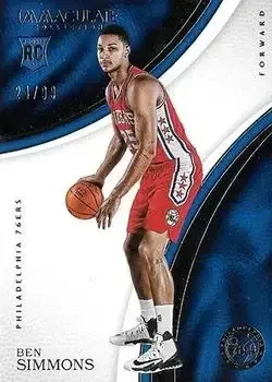 2016-17 Panini Immaculate Collection #8 Ben Simmons