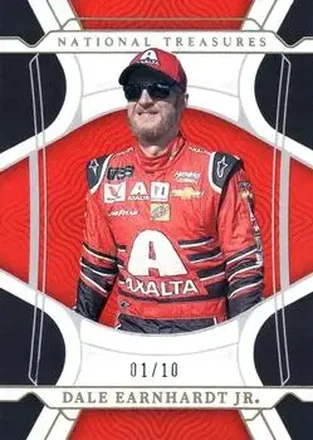 2022 Panini National Treasures - Holo Gold #100 - Dale Earnhardt Jr - Hendrick Motorsports