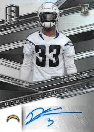 2018 Panini Spectra #179 - Derwin James Jr. - Los Angeles Chargers