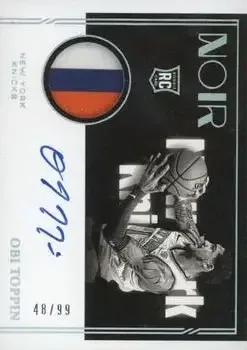 2020-21 Panini Noir feature card