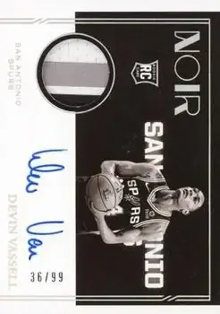 2020-21 Panini Noir feature card