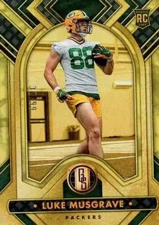 2023 Panini Gold Standard #163 - Luke Musgrave - Green Bay Packers