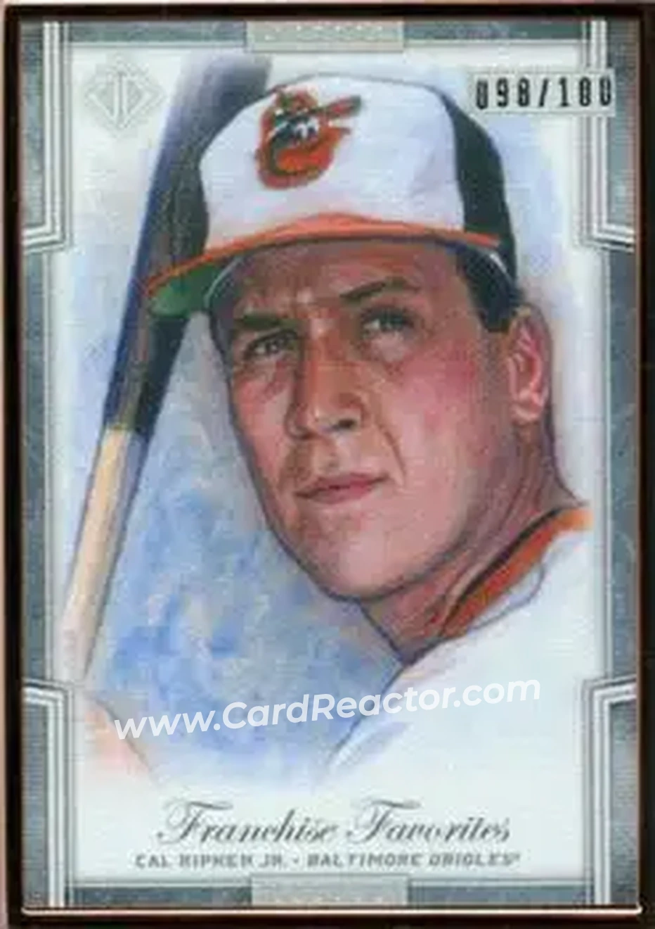 2019 Topps Transcendent Collection - Franchise Favorites Reproductions #FFR-CRJ - Cal Ripken - Baltimore Orioles - Front