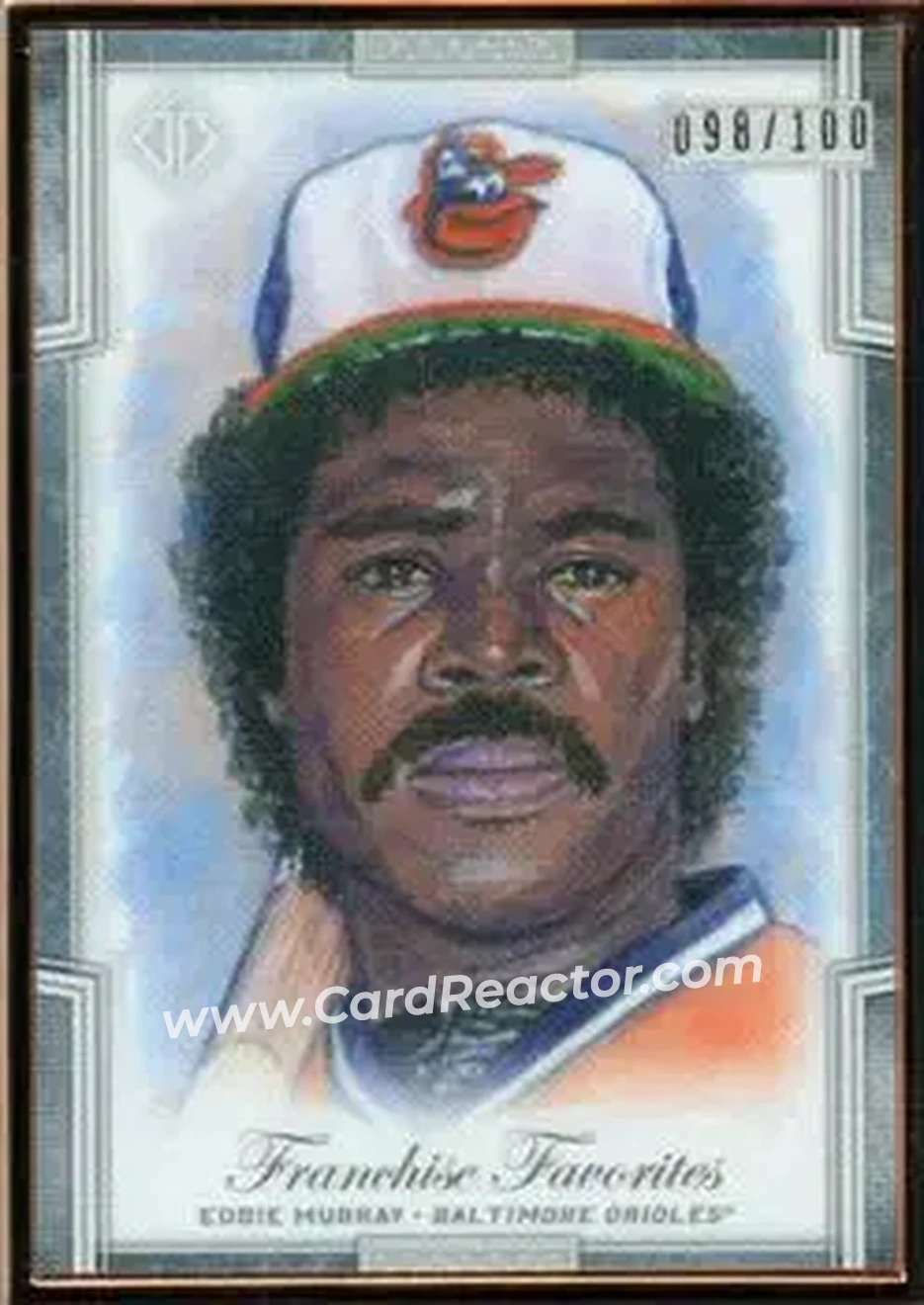 2019 Topps Transcendent Collection - Franchise Favorites Reproductions #FFR-EM - Eddie Murray - Baltimore Orioles - Front