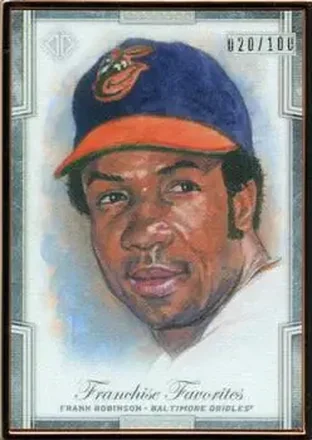 2019 Topps Transcendent Collection - Franchise Favorites Reproductions #FFR-FR - Frank Robinson - Baltimore Orioles