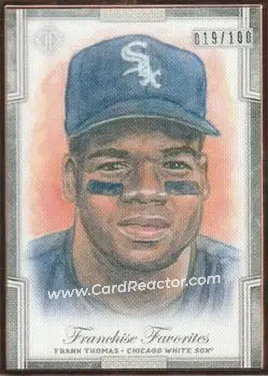 2019 Topps Transcendent Collection - Franchise Favorites Reproductions #FFR-FT - Frank Thomas - Chicago White Sox - Front