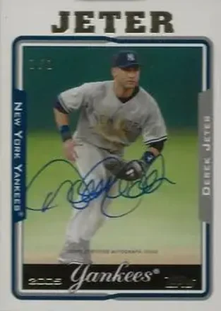 2019 Topps Transcendent Collection - Derek Jeter Through the Years Autographs #DJ-2005 - Derek Jeter - New York Yankees