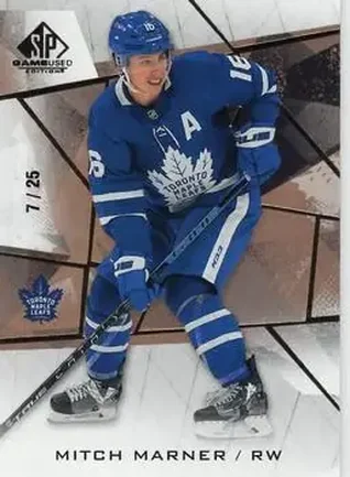 2021-22 SP Game Used - Gold Fragment #13 - Mitch Marner - Toronto Maple Leafs