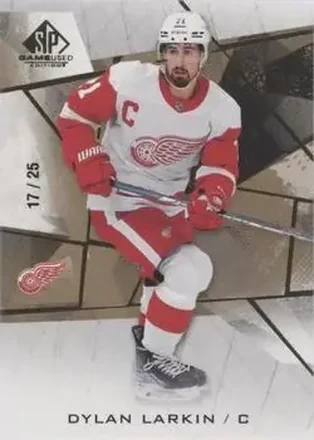 2021-22 SP Game Used - Gold Fragment #35 - Dylan Larkin - Detroit Red Wings
