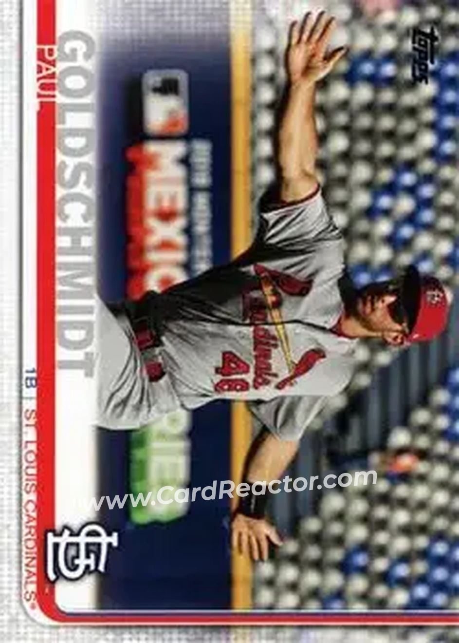 2019 Topps Update #US12b - Paul Goldschmidt - St. Louis Cardinals - Front