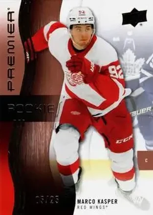 2023-24 Upper Deck Premier - Rose Gold #145 - Marco Kasper - Detroit Red Wings
