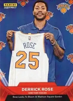 2016-17 Panini Instant NBA #3 - Derrick Rose - New York Knicks
