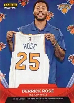 2016-17 Panini Instant NBA #3 Derrick Rose