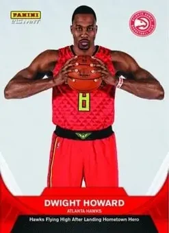 2016-17 Panini Instant NBA #4 - Dwight Howard - Atlanta Hawks