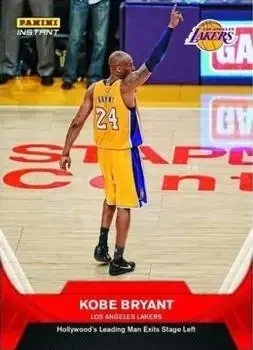 Front of Kobe Bryant