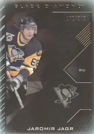 2021-22 Upper Deck Black Diamond #BDB-JJ - Jaromir Jagr - Pittsburgh Penguins