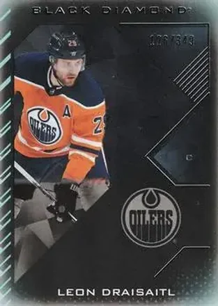 2021-22 Upper Deck Black Diamond #BDB-LD - Leon Draisaitl - Edmonton Oilers