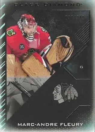 2021-22 Upper Deck Black Diamond #BDB-MF - Marc-Andre Fleury - Chicago Blackhawks