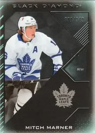 2021-22 Upper Deck Black Diamond #BDB-MM - Mitch Marner - Toronto Maple Leafs