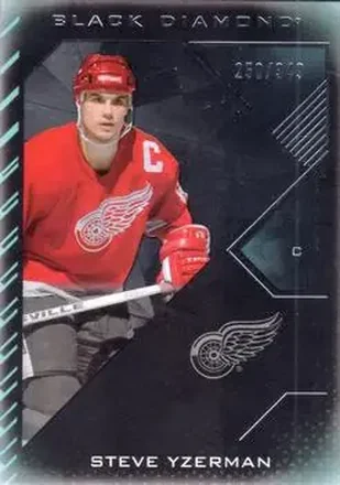 2021-22 Upper Deck Black Diamond #BDB-SY - Steve Yzerman - Detroit Red Wings
