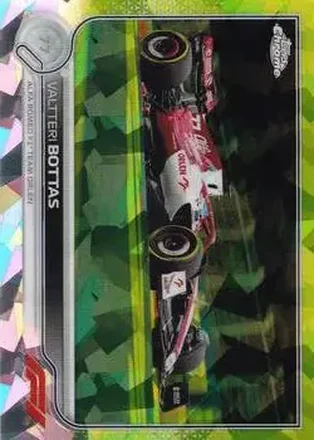 2022 Topps Chrome Sapphire Edition Formula 1 - Chartreuse #125 - Valtteri Bottas - Alfa Romeo Racing Orlen