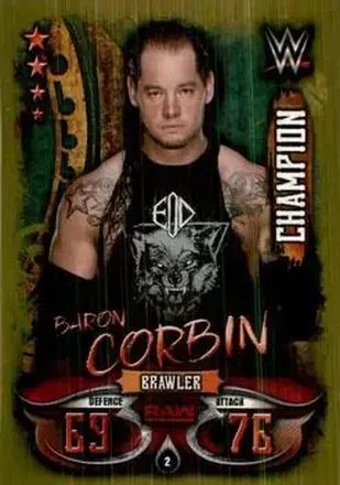 2018 Topps India Slam Attax WWE Live #2 - Bishop Dyer