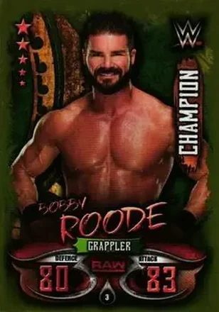 2018 Topps India Slam Attax WWE Live #3 - Robert Roode