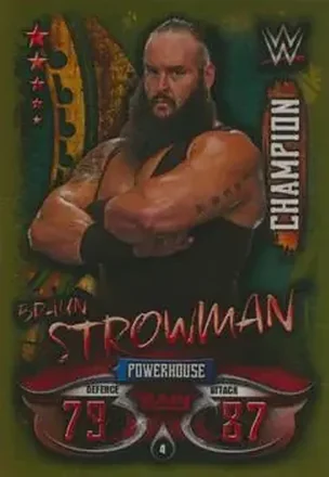 2018 Topps India Slam Attax WWE Live #4 - Braun Strowman