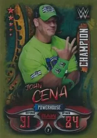 2018 Topps India Slam Attax WWE Live #7 - John Cena