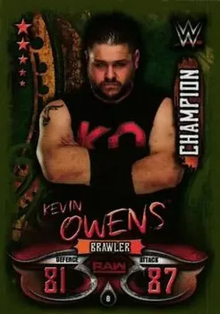 2018 Topps India Slam Attax WWE Live #8 - Kevin Owens