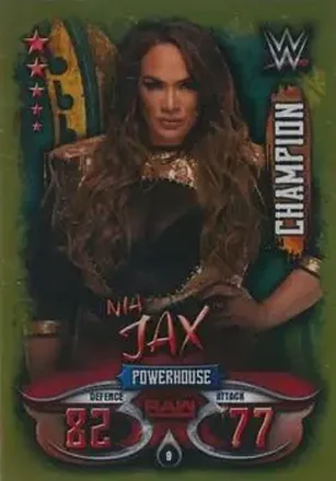 2018 Topps India Slam Attax WWE Live #9 - Nia Jax