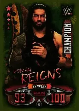 2018 Topps India Slam Attax WWE Live #10 - Roman Reigns