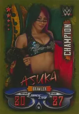 2018 Topps India Slam Attax WWE Live #15 - Asuka