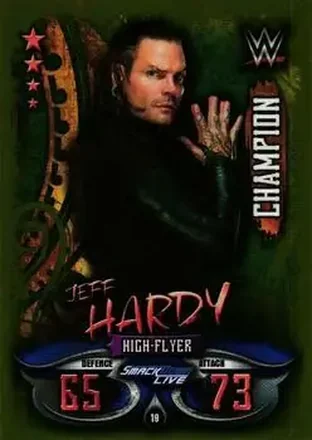 2018 Topps India Slam Attax WWE Live #19 - Jeff Hardy